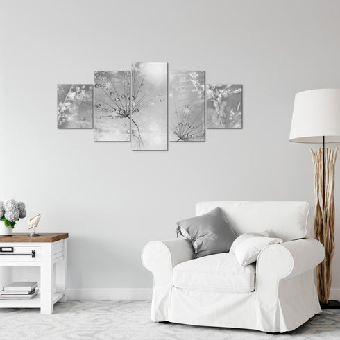 Wandbilder Wohnzimmer XXL Pusteblume Moderne Bild Gräser